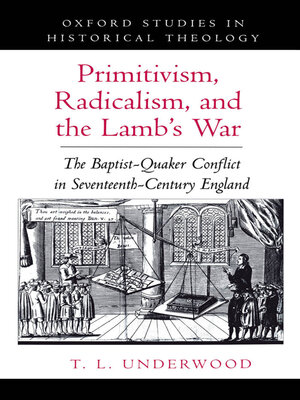 cover image of Primitivism, Radicalism, and the Lamb's War
